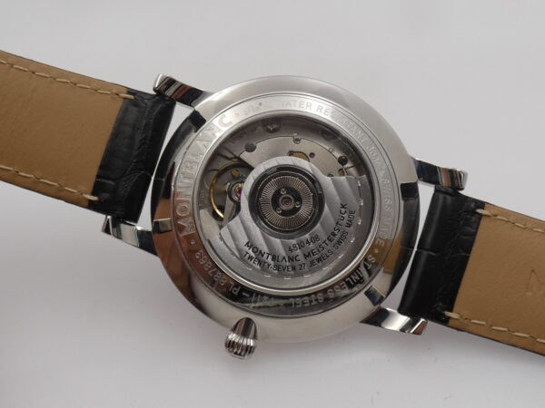 Montblanc Star Classique Petite Seconde NEW BOX&PAPERS STICKERS Automatico ANNO 2025 Acciaio Ref. 7211 MAI INDOSSATO