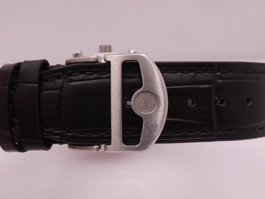 Cronografo IWC Portuguese IW371606 Blue Dial BOX&PAPERS Anno 2020 Automatico TOP CONDITION Acciaio - immagine 14