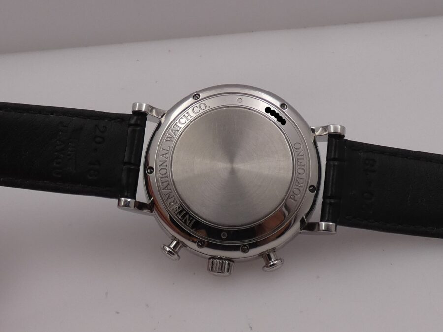 Cronografo IWC Portofino Day-Date IW391002 Black Dial Automatico Acciaio - immagine 15