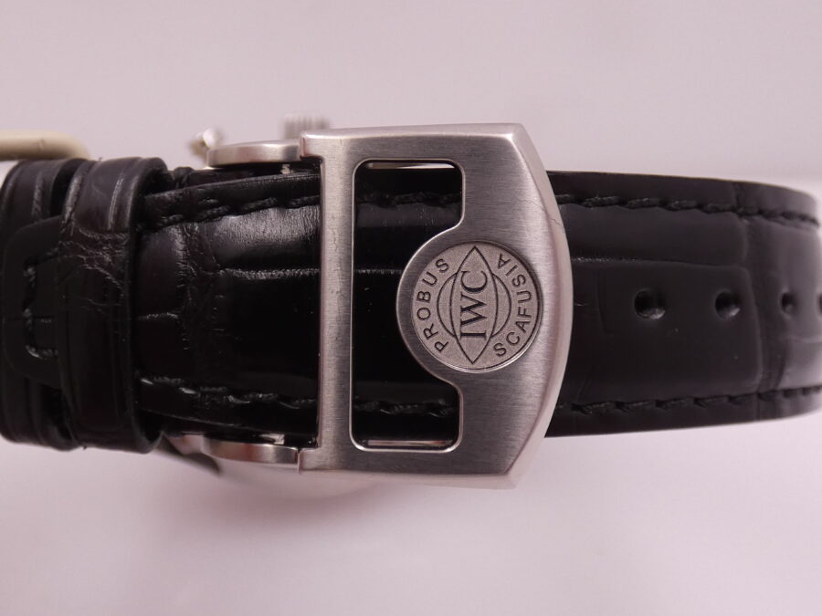 Cronografo IWC Portuguese With PAPERS TOP CONDITION Anno 2019 BLUE DIAL Automatico Acciaio Ref. IW390303 - immagine 15