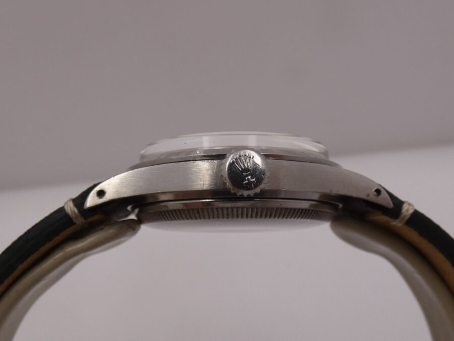 Rolex Oyster Perpetual 34 Rare Oyster Perpetual Big Bubbleback 6332 Ovettone Explorer Dial Automatico ANNO 1963 Acciaio - immagine 15
