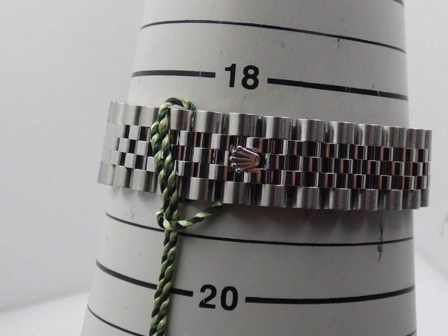 Rolex Datejust 36 Blue Dial 116234 NEW Full Stickers BOX&PAPERS ITALY Anno 2019 Bracciale Jubilee Ghiera Oro Bianco 18Kt Automatico - immagine 15