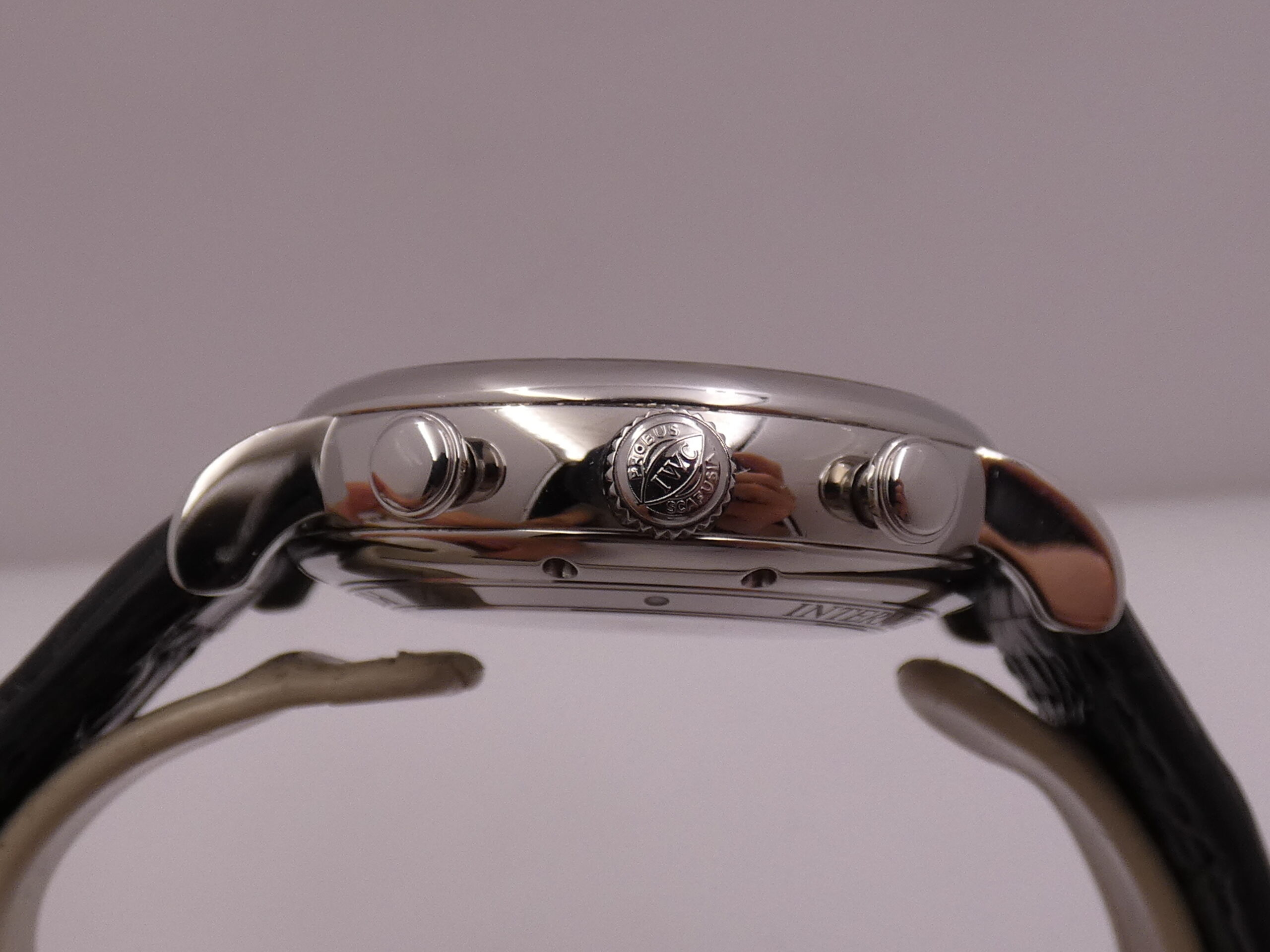 Cronografo IWC Portofino Day-Date IW391008 WITH PAPERS ANNO 2018 Black Dial Automatico Acciaio - immagine 16