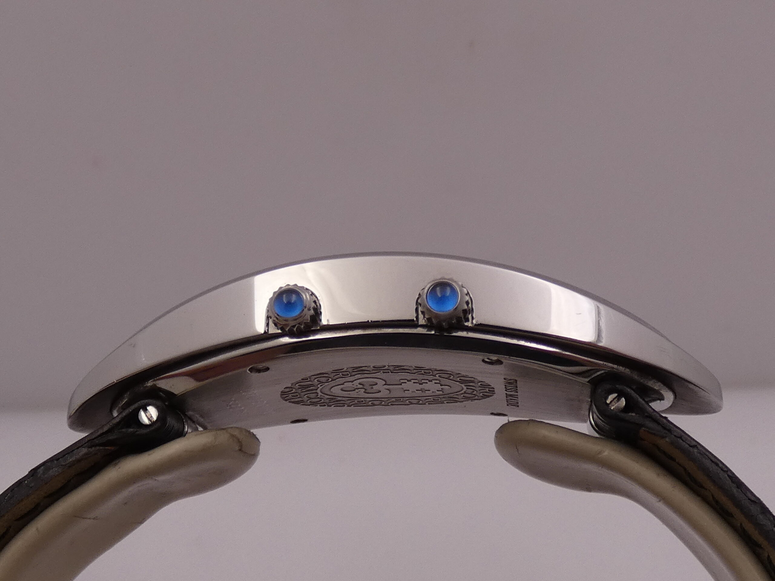 Corum Oval Bi-Time MOP DIAL Dual Crown 137.220.20 Acciaio ANNI 2000 For Ladies - immagine 15