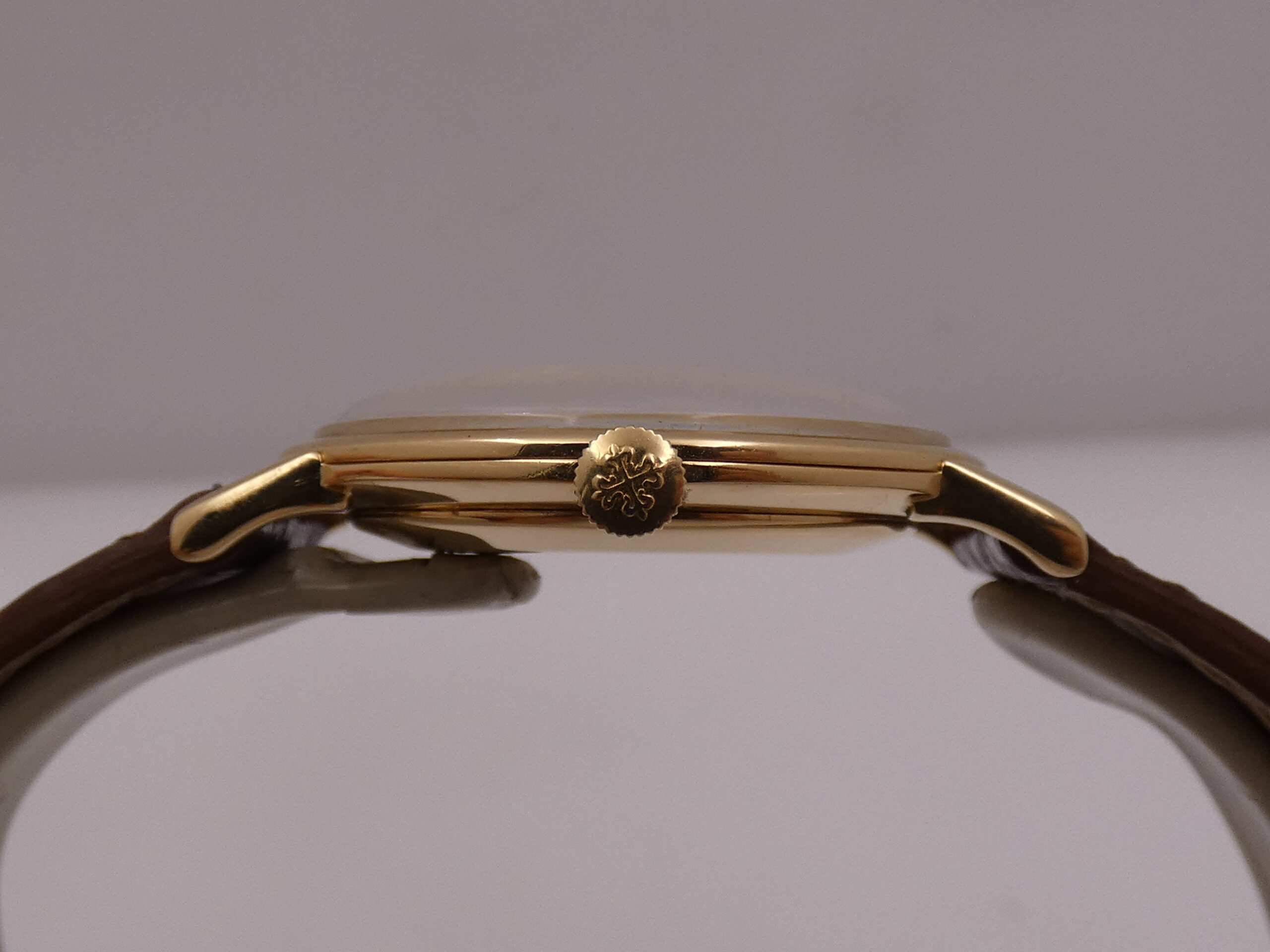 Patek Philippe Calatrava 3426 Oro Massiccio18Kt Texured Dial ANNO 1965 Manuale Vintage - immagine 15