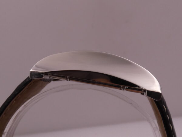 Cuervo y Sobrinos Espléndidos Autorecargante A2412 Oversize Pink Dial TOP CONDITION Acciaio ANNI 2000