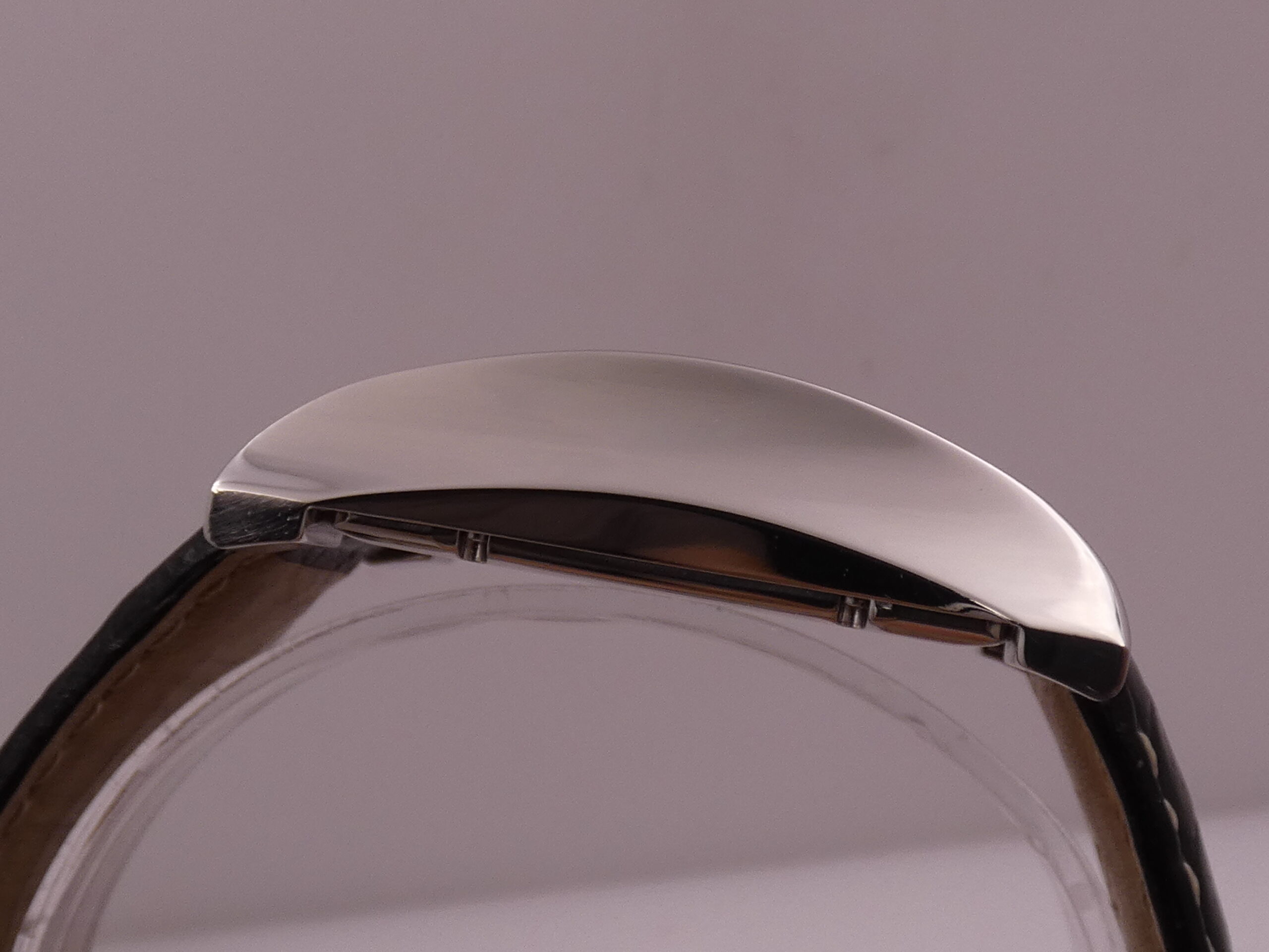 Cuervo y Sobrinos Espléndidos Autorecargante A2412 Oversize Pink Dial TOP CONDITION Acciaio ANNI 2000 - immagine 15