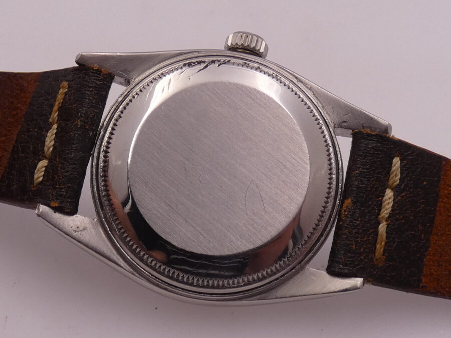 Rolex Oyster Perpetual Date 6534 GILT DIAL Roulette ANNO 1959 Automatico Acciaio Rotore a Farfalla - immagine 15