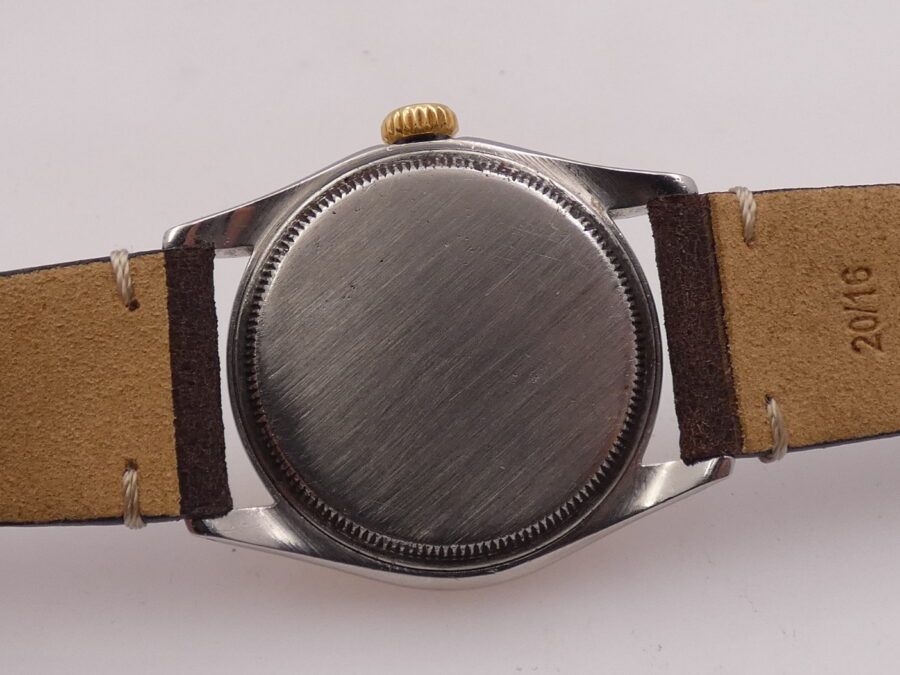 Rolex Oyster Precision 6082 Lunetta Thunderbird Oro 18Kt & Acciaio ANNO 1950 Carica Manuale Vintage - immagine 15