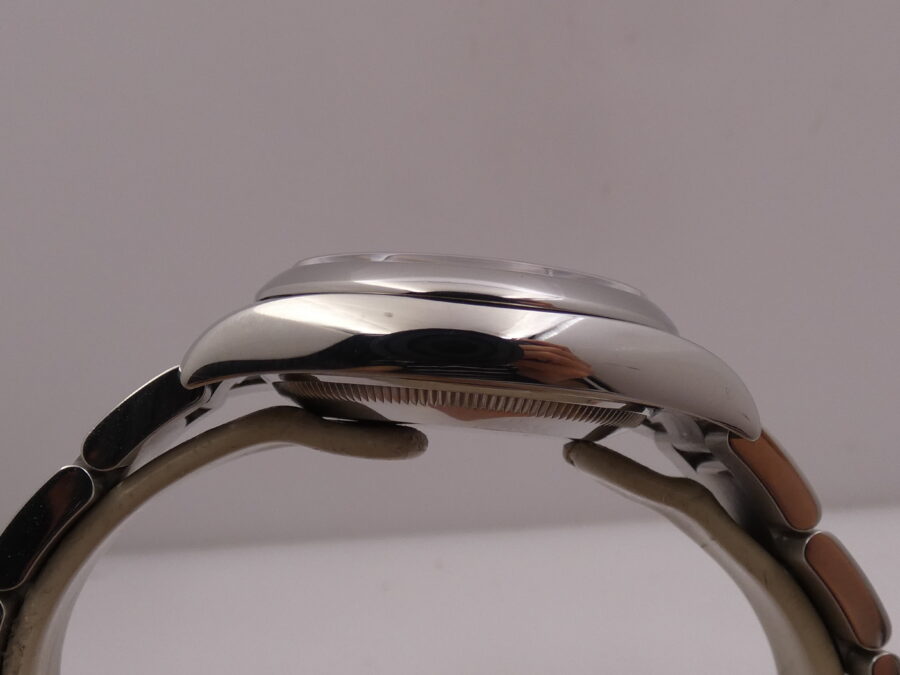 Rolex Oyster Perpetual 34 114200 SALMON DIAL WITH BOX & ROLEX SERVICE Top Condition - immagine 15