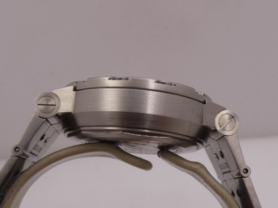 Cronografo Bulgari Diagono Scuba SCB 38 S Automatico Chronometer Acciaio Anni '2000s Braccialato - immagine 14