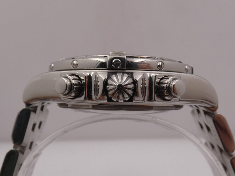 Cronografo Breitling Blackbird Big Date BOX&PAPERS Anno 2007 SERVICED in Breitling Automatic Chronometer A44359 Bracciale Pilot - immagine 16