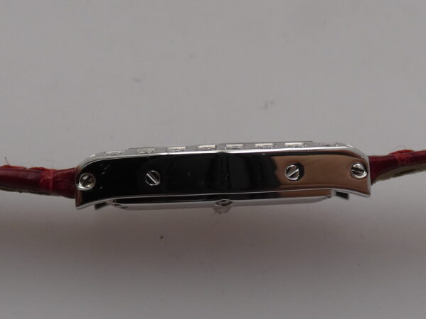 Cartier Lanières Hexagonal 2560 18Kt White Gold Factory Diamonds ANNI '2000s For Ladies