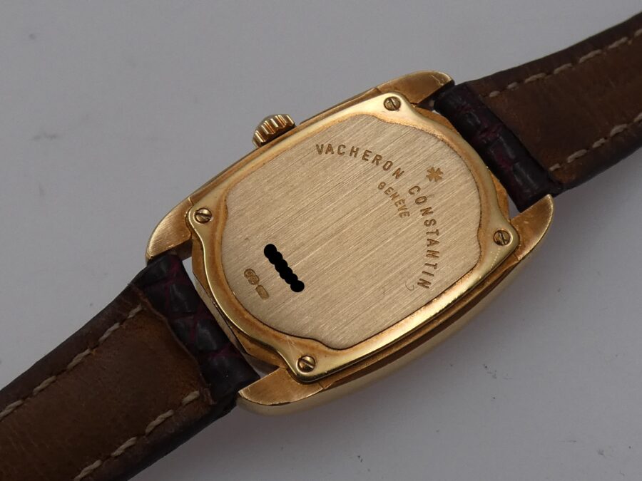 Vacheron Constantin Les Historiques Factory Diamonds Dial & Bezel Oro Massiccio 18Kt 10110 Carica Manuale Cal. 1055 Meraviglioso FOR LADIES Anni 90's !!! - immagine 15