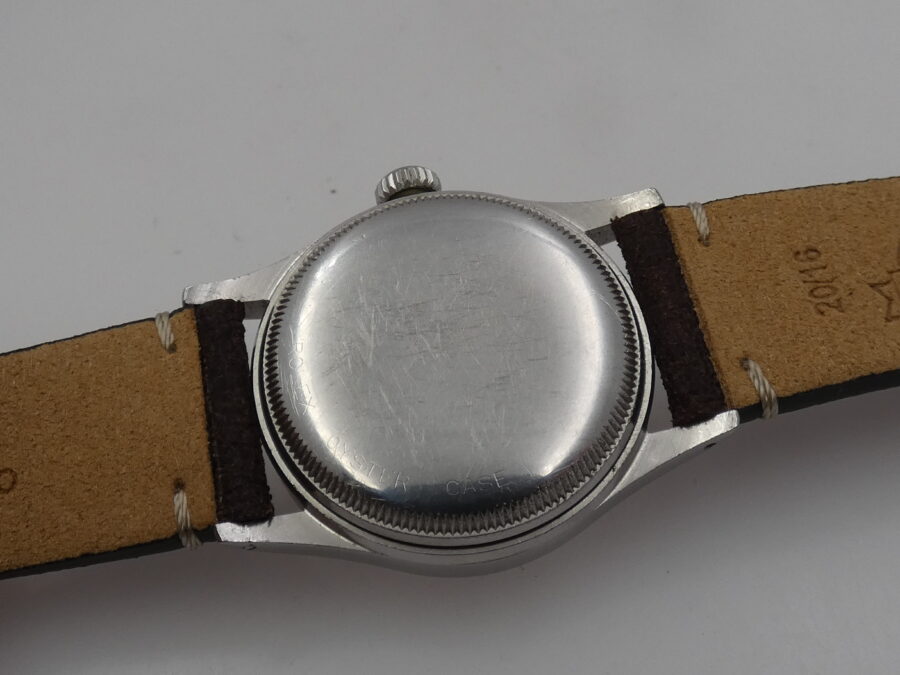 Rolex Oyster Perpetual 34 Rare Oyster Perpetual Big Bubbleback 6332 Ovettone Explorer Dial Automatico ANNO 1963 Acciaio - immagine 16