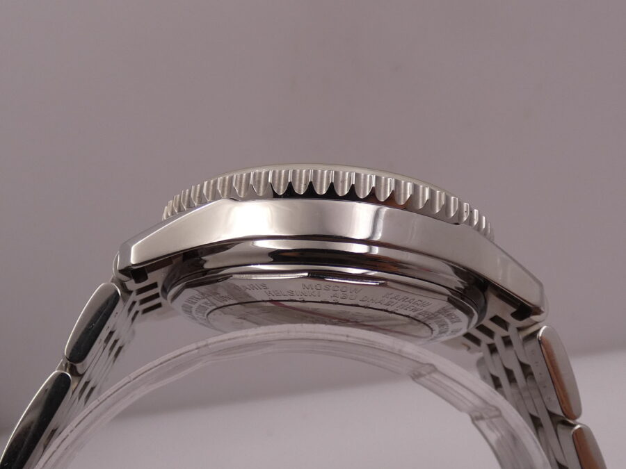 Cronografo Breitling Montbrillant Eclipse Fasi Luna A43030 LIKE NEW BOX&PAPERS Anno 2001 Automatico Acciaio Bracciale Pilot - immagine 16