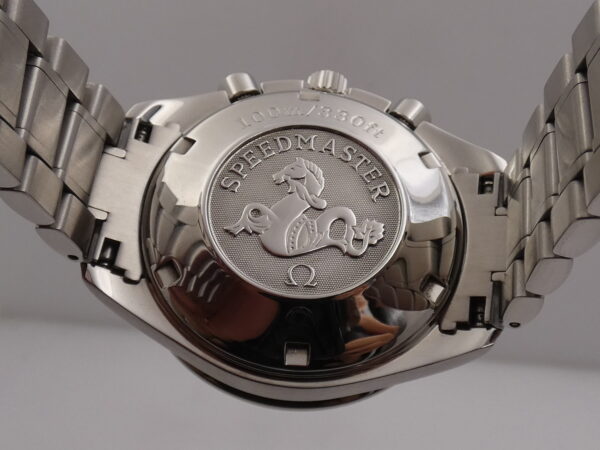 Cronografo Omega Speedmaster Date WITH PAPERS Anno 2017 3212.80.00 BLUE DIAL Automatico Acciaio