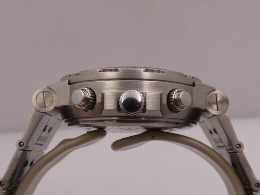 Cronografo Bulgari Diagono Scuba SCB 38 S Automatico Chronometer Acciaio Anni '2000s Braccialato - immagine 15