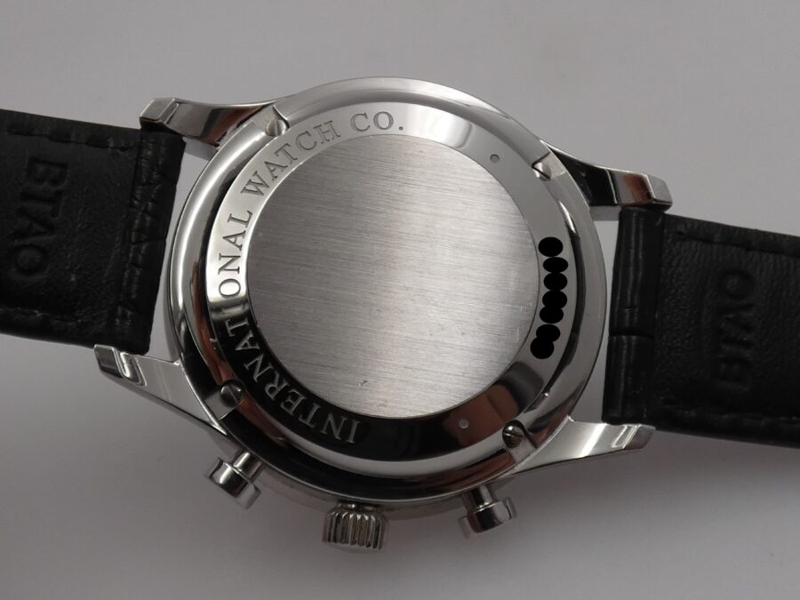 Cronografo IWC Portuguese IW371447 BOX&PAPERS Automatico Anno 2019 Black Dial Acciaio - immagine 17
