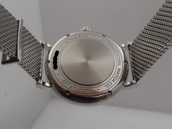 IWC Portofino Automatic 37mm Ardesia DIAMONDS DIAL BOX&PAPERS Anno 2021 IW458110 Bracciale Mesh