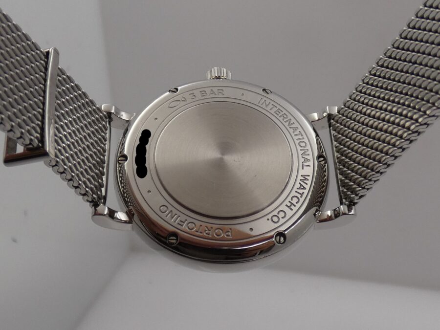 IWC Portofino Automatic 37mm Ardesia DIAMONDS DIAL BOX&PAPERS Anno 2021 IW458110 Bracciale Mesh - immagine 17