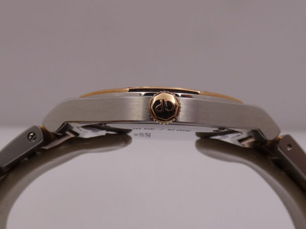 Girard Perregaux Laureato 34 Diamonds Bezel 0.82ct Acciaio & Oro Rosa 18Kt With PAPERS YEAR 2017 TOP CONDITION 56 Factory Diamonds FOR Ladies Ref. 80189D56A132-56A