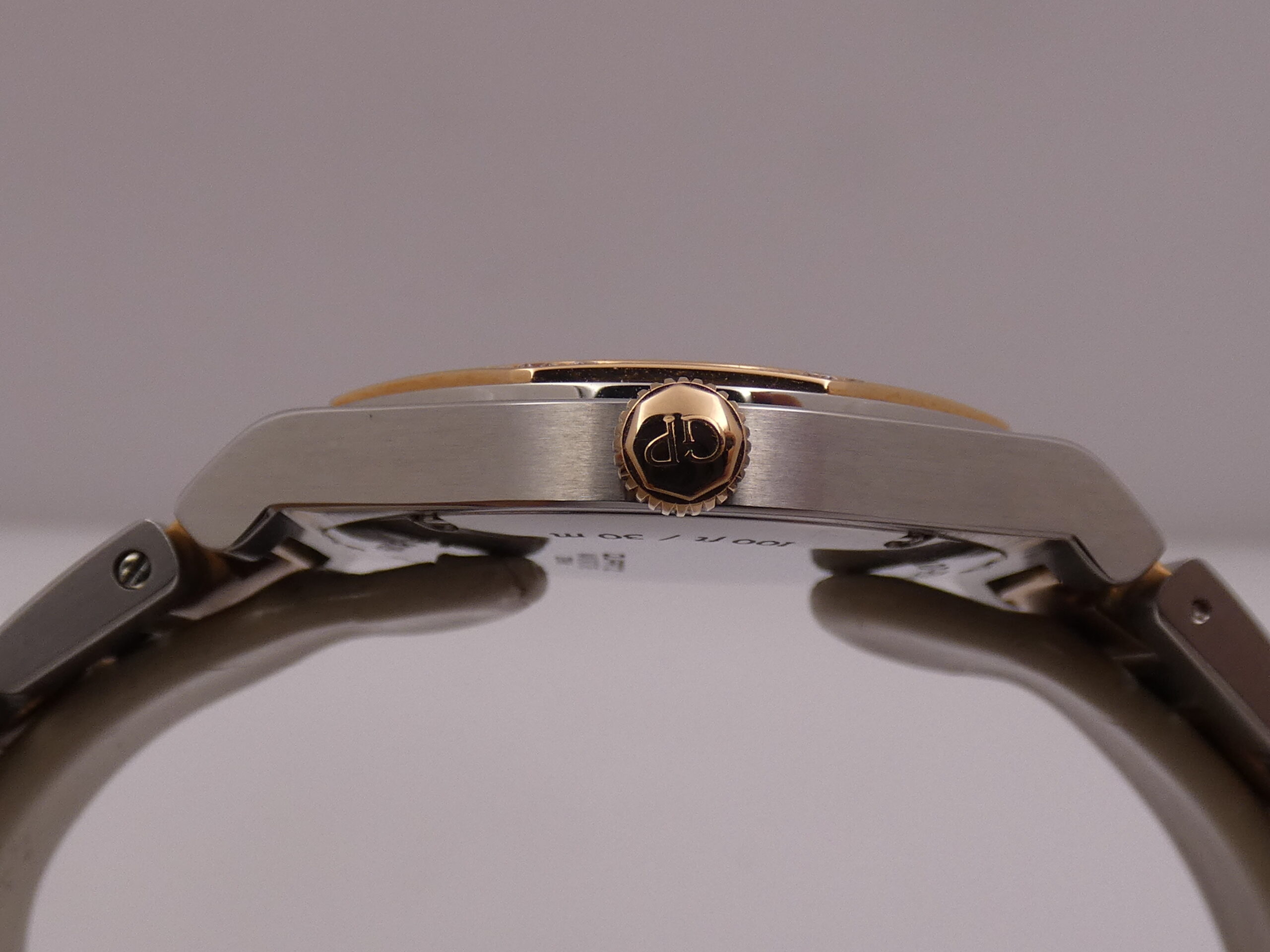 Girard Perregaux Laureato 34 Diamonds Bezel 0.82ct Acciaio & Oro Rosa 18Kt With PAPERS YEAR 2017 TOP CONDITION 56 Factory Diamonds FOR Ladies Ref. 80189D56A132-56A - immagine 16