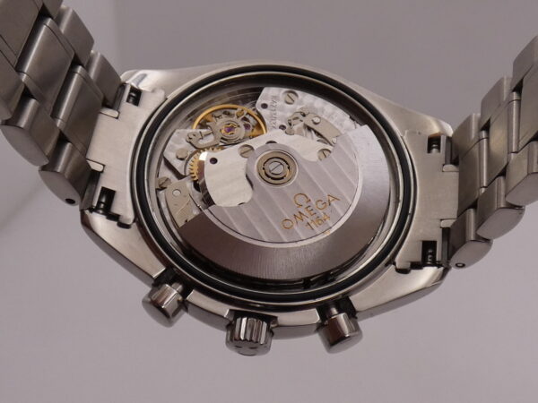 Cronografo Omega Speedmaster Date WITH PAPERS Anno 2017 3212.80.00 BLUE DIAL Automatico Acciaio