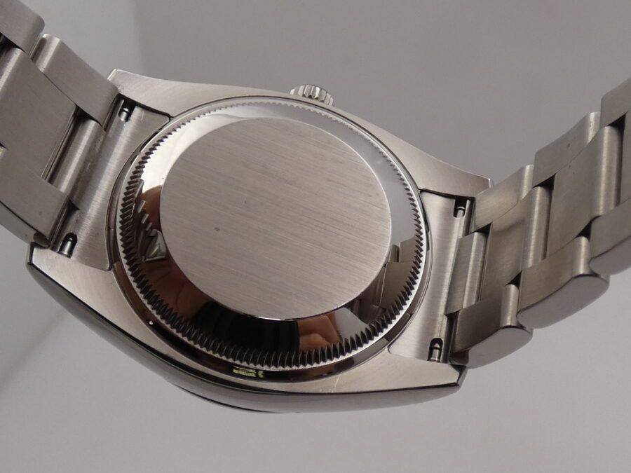 Rolex Oyster Perpetual 34 114200 SALMON DIAL WITH BOX & ROLEX SERVICE Top Condition - immagine 17