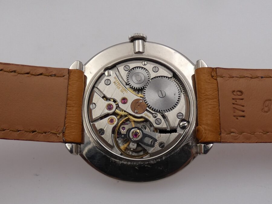 IWC Classic Vintage 1410 Oro Bianco 18Kt Diamond Dial TOP CONDITION Carica Manuale Anni 60's - immagine 17
