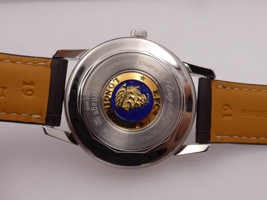 Longines Flagship Heritage L4.795.4 NEW BOX PAPERS & TAG PRICE Automatico Anno 2025 Mai Indossato - immagine 17