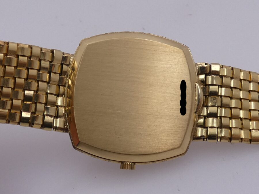Vacheron Constantin NEW OLD STOCK 18Kt Square Basket 1970s Sigma Dial BOX & PAPERS Automatico Untouched - immagine 18