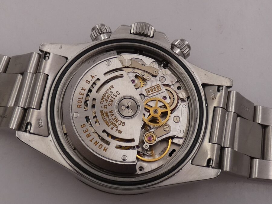 Rolex Daytona Zenith 16520 W Patrizzi Dial Year 1995 BOX&PAPERS Automatic Cosmograph STARDUST DIAL!!! - immagine 17