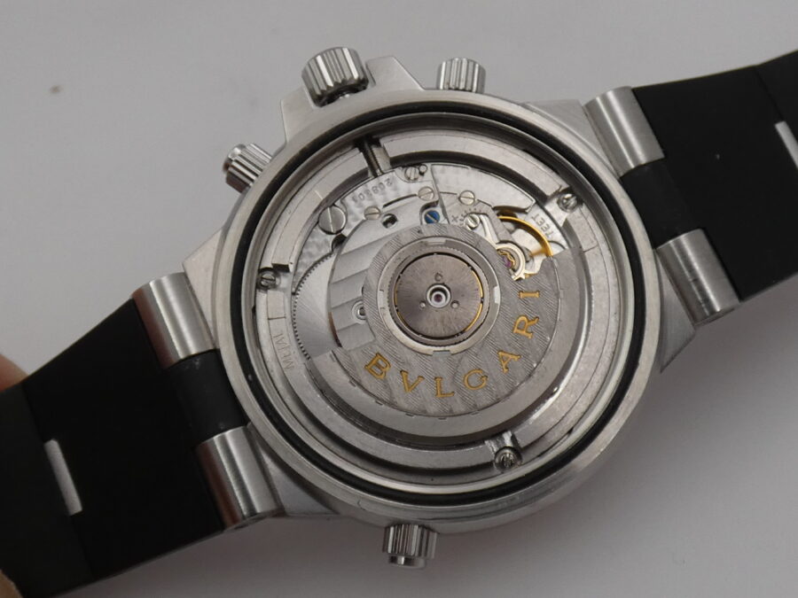 Bulgari Diagono Professional GMT-Date GMT40S 40mm Automatico Anni 2000 - immagine 18