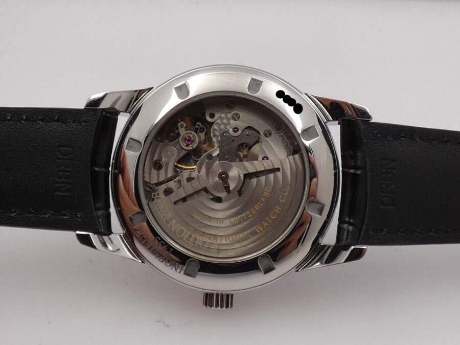 IWC Ingenieur Automatico EDIZIONE 2008 IW3233 BOX&PAPERS Black Dial Anno 2010 Acciaio - immagine 18