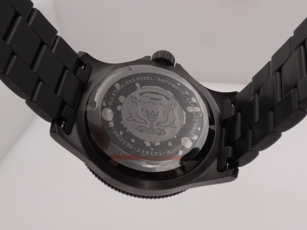 Glycine Combat SUB 42mm GL0079 NEW Automatico With BOX Acciaio Black PVD Mai Indossato