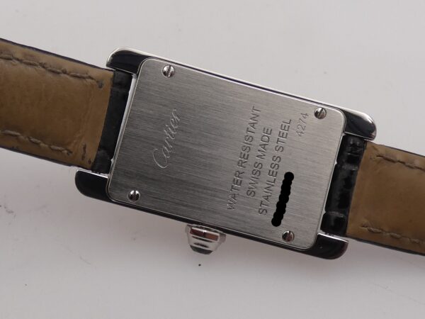 Cartier Tank Américaine 4274 WITH PAPERS Anno 2019 WSTA0016 Acciaio For Ladies