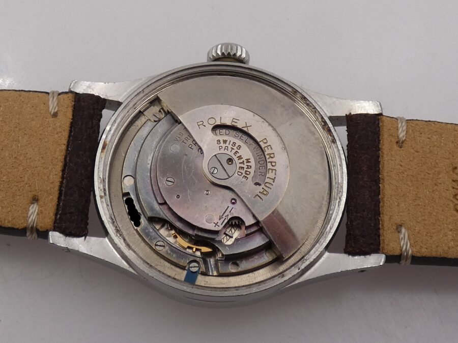 Rolex Oyster Perpetual 34 Rare Oyster Perpetual Big Bubbleback 6332 Ovettone Explorer Dial Automatico ANNO 1963 Acciaio - immagine 18