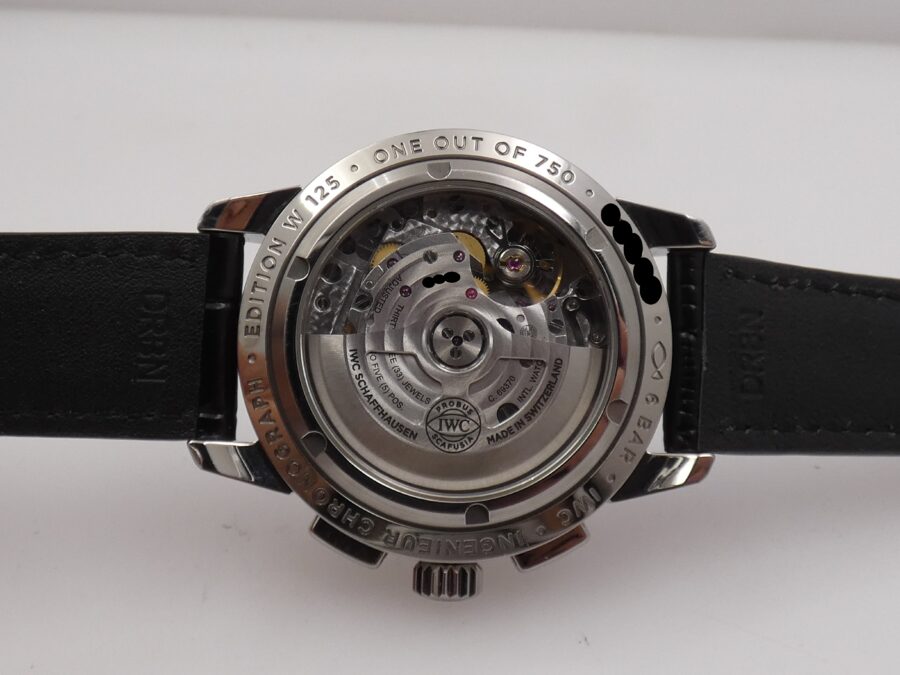 Cronografo IWC Ingenieur IW3807 EDIZIONE "W 125" BOX&PAPERS Anno 2018 Automatico Titanio Edizione Speciale 750 pz - immagine 18