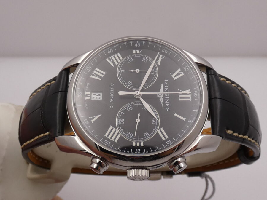 Cronografo Longines Master Collection NEW BOX PAPERS & TAG PRICE L2.629.4 Anno 2025 MAI INDOSSATO - immagine 3