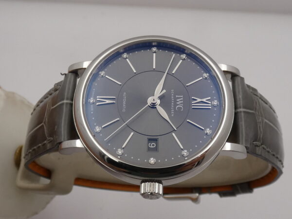 IWC Portofino Automatic LIKE NEW 37mm DIAMOND DIAL BOX&PAPERS Anno 2017 IW458102 Acciaio