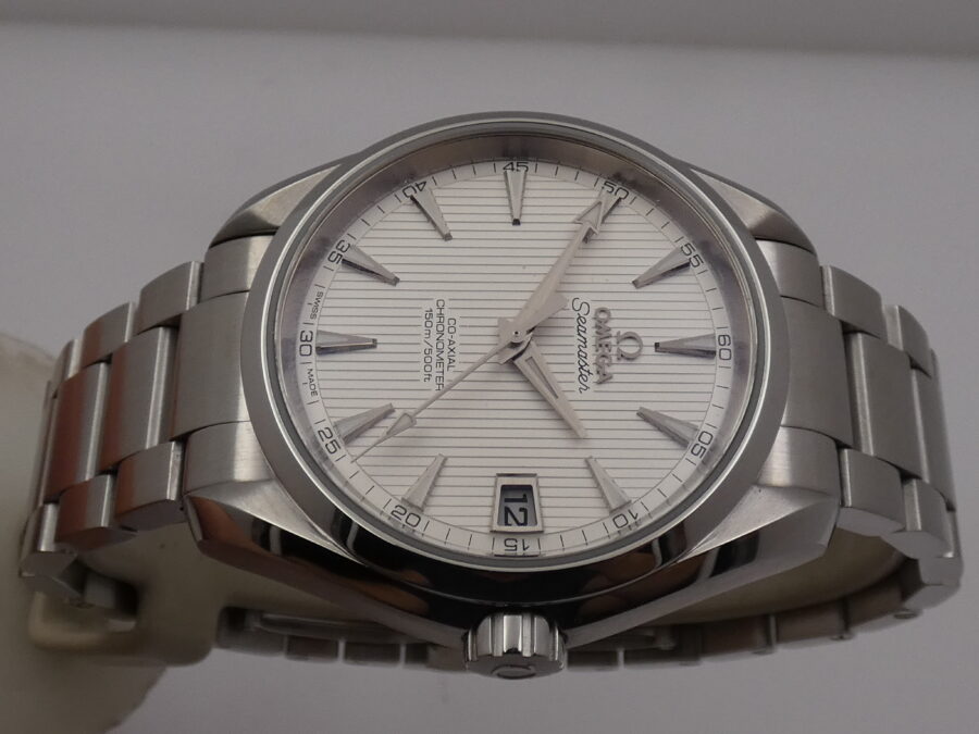 Omega Seamaster Aqua Terra 38.5mm CO-AXIAL WITH PAPERS ANNO 2020 TOP CONDITION Automatico Acciaio - immagine 3