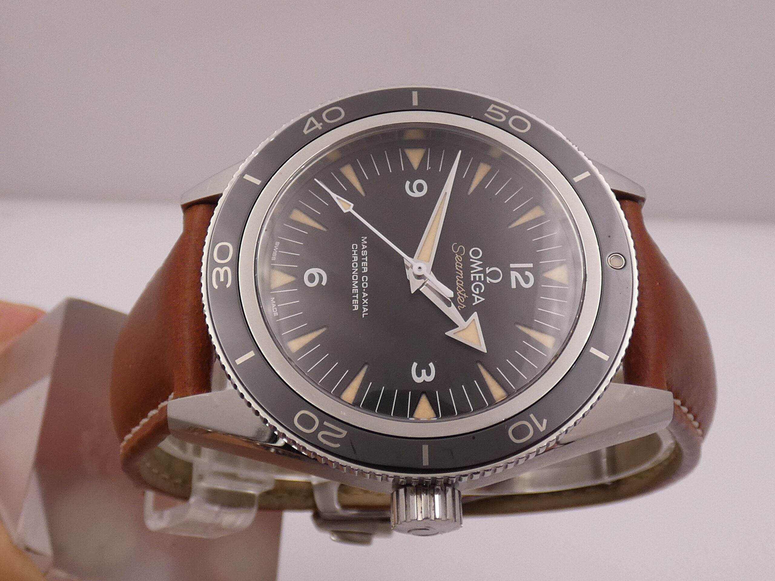 Omega Seamaster 300 Master Co-Axial Chronometer GHIERA CERAMICA Automatico Acciaio - immagine 4