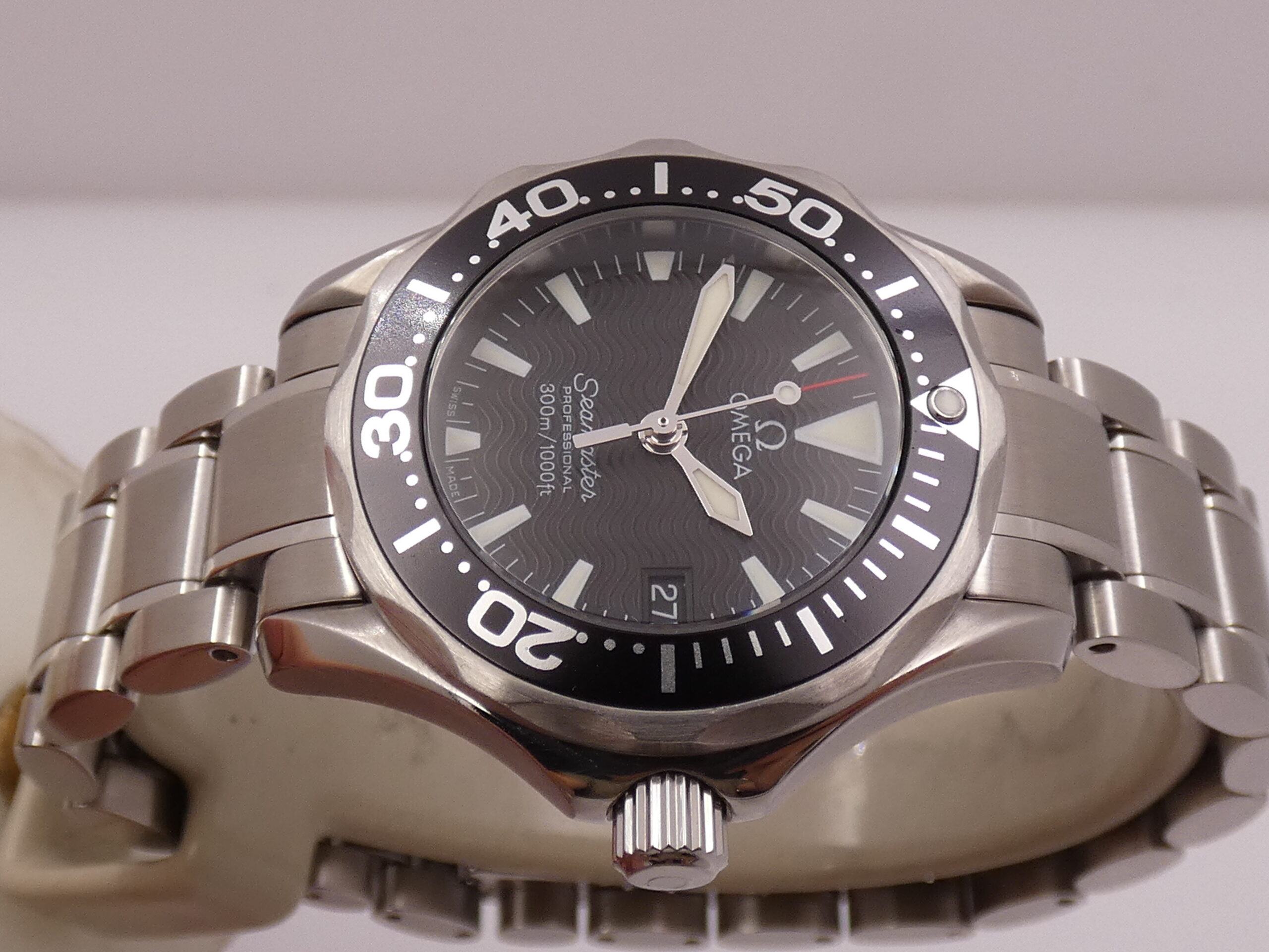 Omega Seamaster Professional 300m With PAPERS 2284.50.00 Anno 2020 Braccialato TOP For Ladies - immagine 4