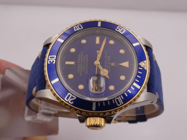 Rolex Submariner Date 16803 PURPLE DIAL 18Kt Oro & Acciaio ANNO 1986 Automatico