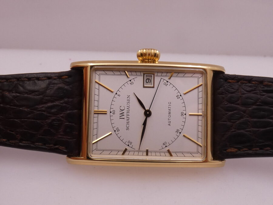 IWC Novecento Ultra Rare AUTOMATIC 3226 Oro Massiccio 18Kt Cal. JLC 960 TOP CONDITION Anni '90s - immagine 4