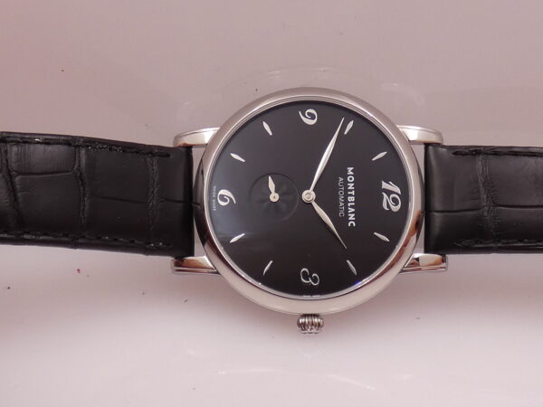 Montblanc Star Classique Petite Seconde NEW BOX&PAPERS STICKERS Automatico ANNO 2025 Acciaio Ref. 7211 MAI INDOSSATO