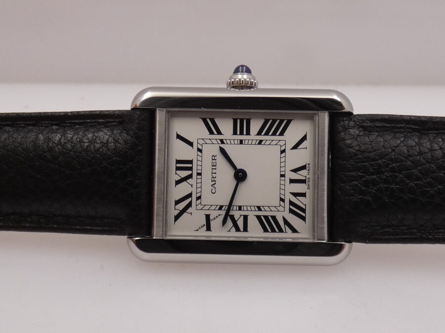 Cartier Tank Solo WSTA0030 -  3170 With PAPERS ANNO 2017 Acciaio Orologio Lady - immagine 4