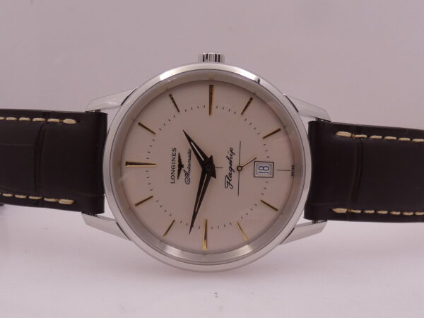 Longines Flagship Heritage L4.795.4 NEW BOX PAPERS & TAG PRICE Automatico Anno 2025 Mai Indossato