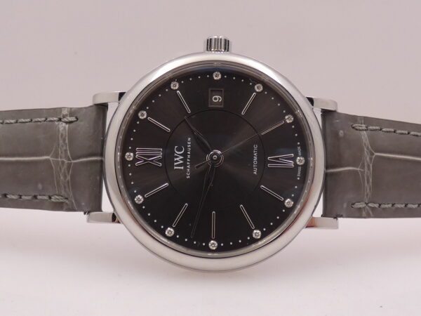 IWC Portofino Automatic LIKE NEW 37mm DIAMOND DIAL BOX&PAPERS Anno 2017 IW458102 Acciaio